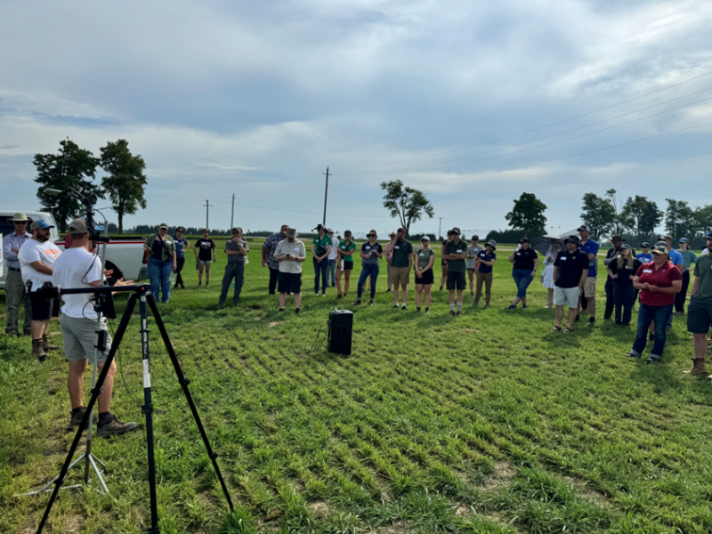 Participants at the 2024 Wheat Breeding Program Open House